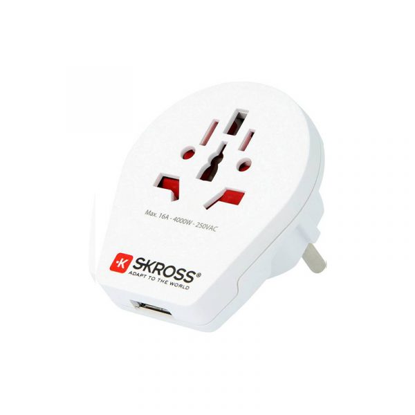 skross world to europe adapter