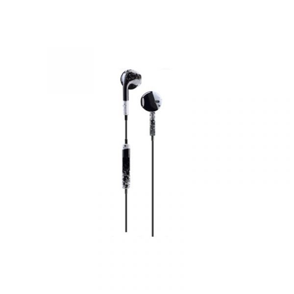 music sound earphones capsule universal black