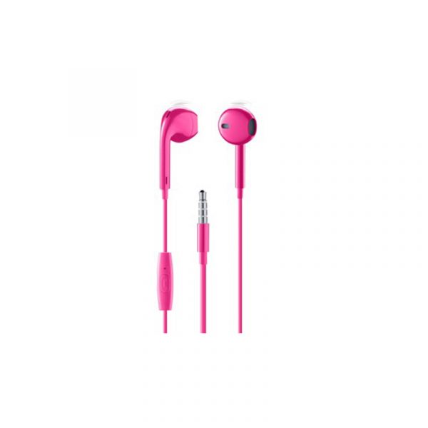 music sound earphones capsule universal pink