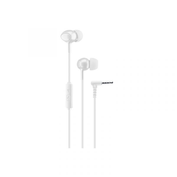 white earphones