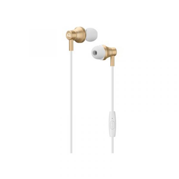 In-ear earphones universal gold