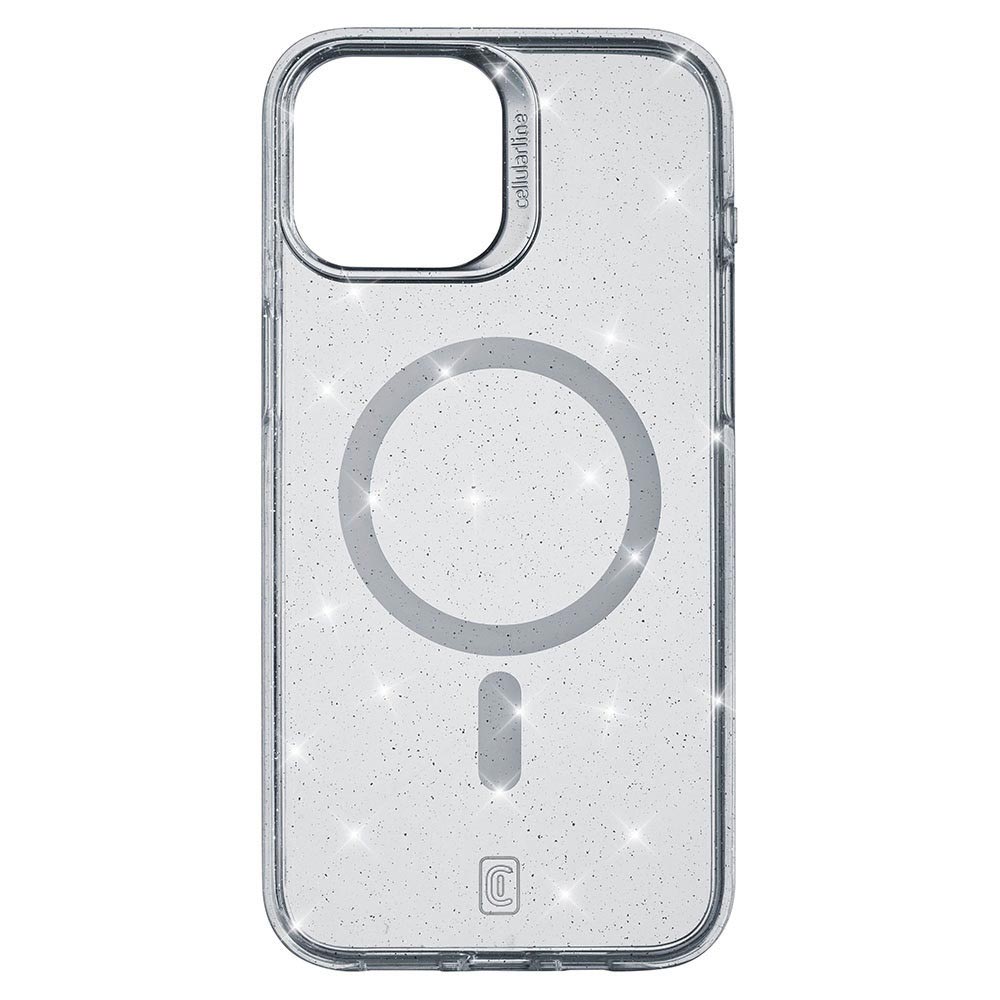 Sparkle Mag Transparent – iPhone 15 by Cellularline